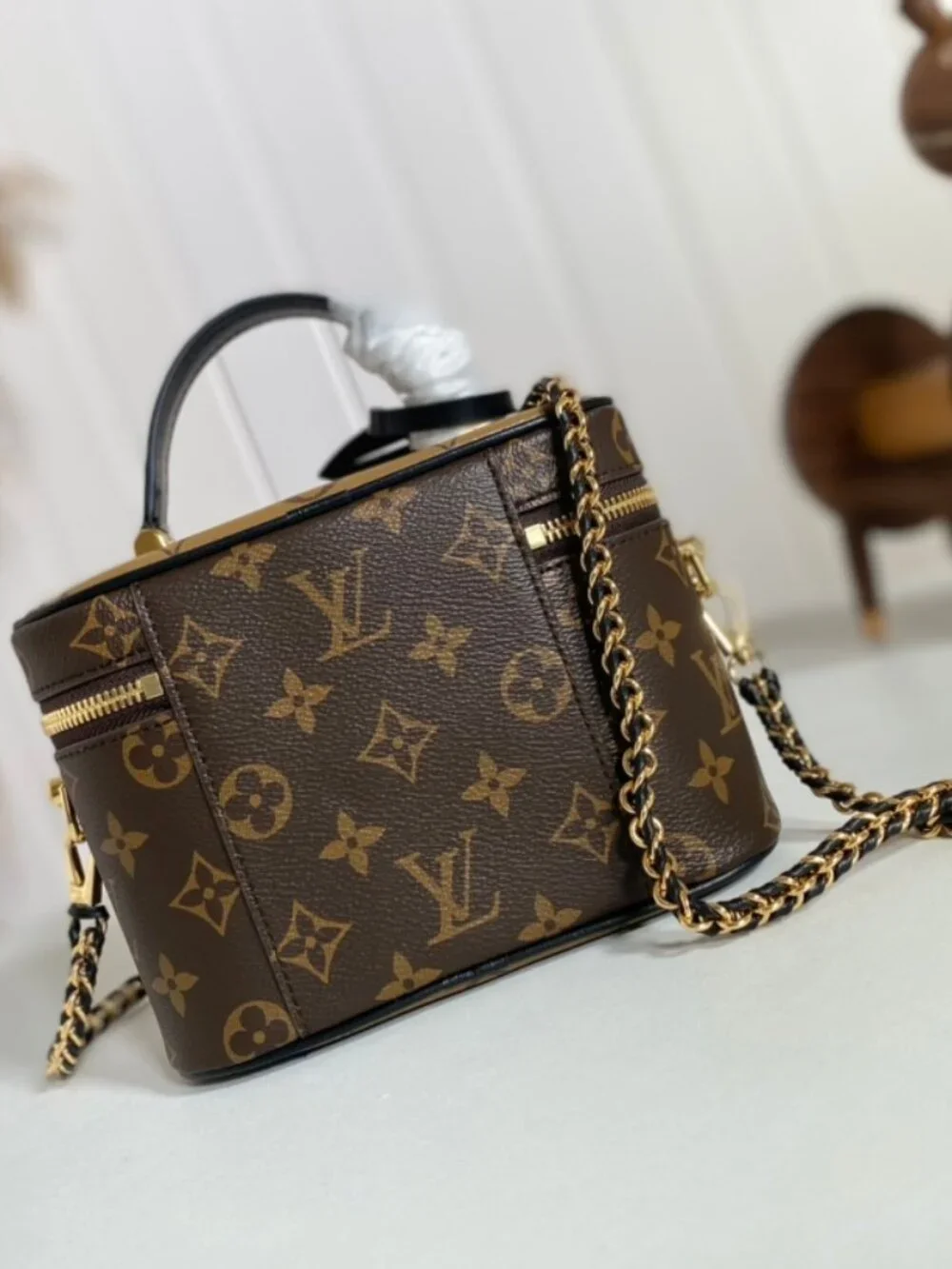 Louis Vuitton Nice Mini Vanity Bag (Monogram)